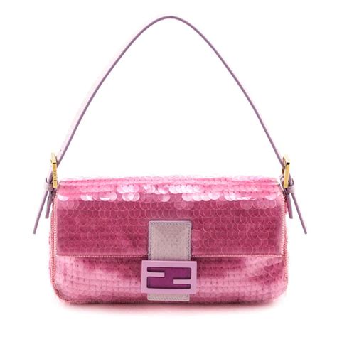 fendi 1997 baguette|fendi pink sequin baguette.